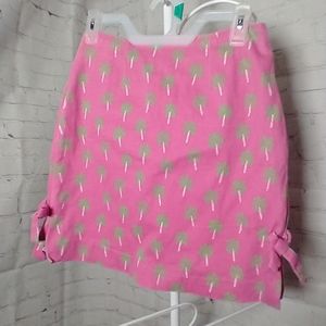Lilly Pulitzer Designer Skirt Tropical Resort Club Beach Size 4
